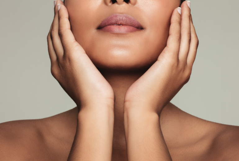 Glowing skin against the odds