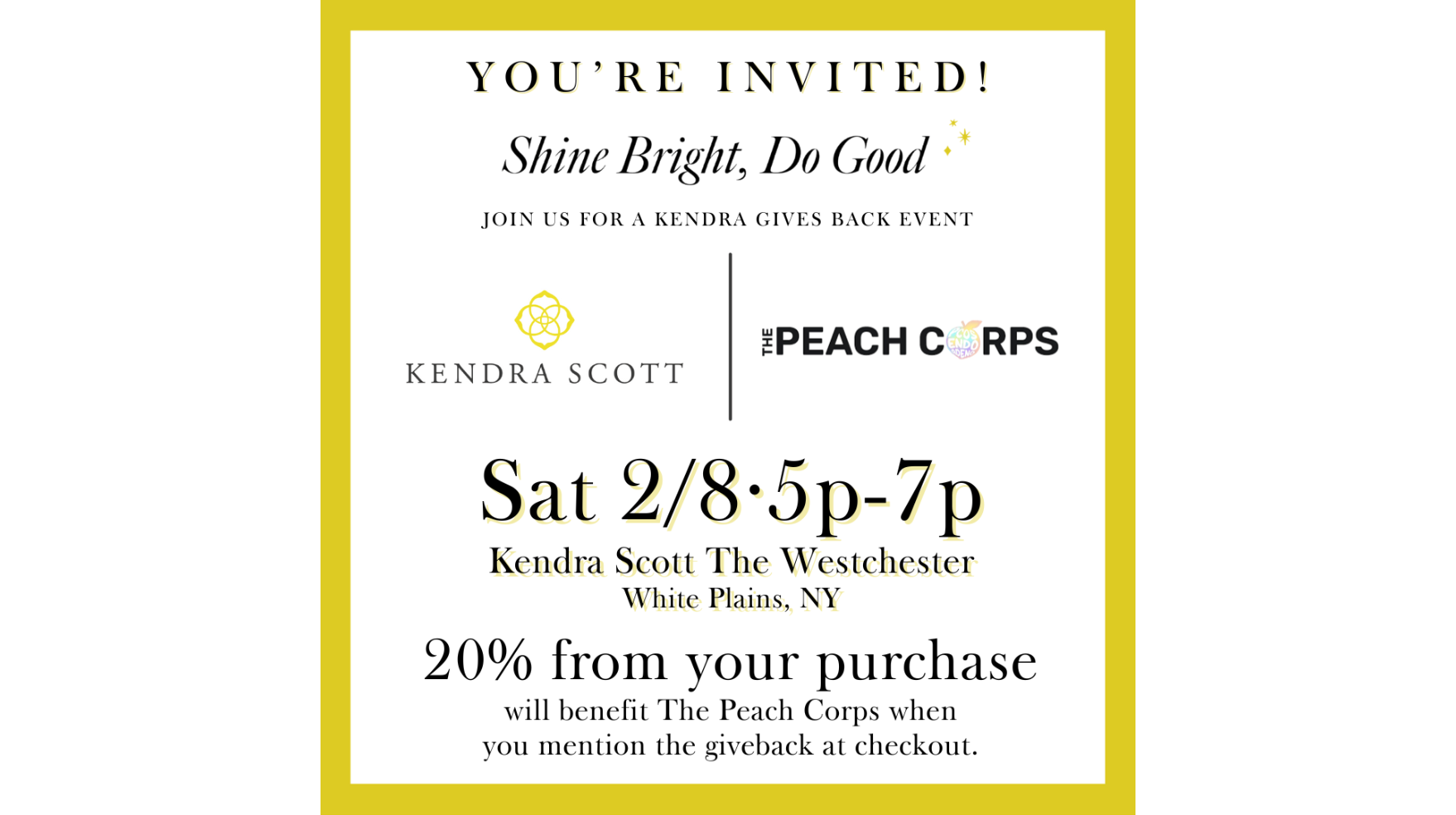 Kendra Scott's Give Back Event