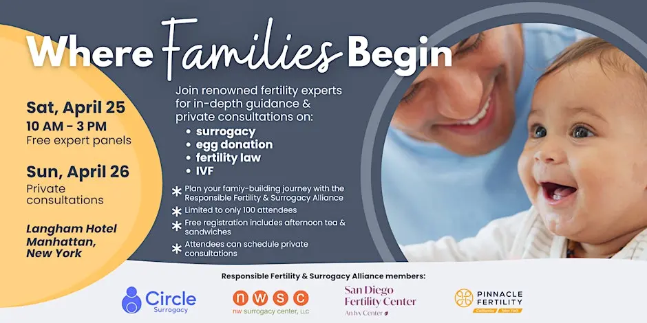 Where Families Begin: IVF, Surrogacy, Egg Donation Conference